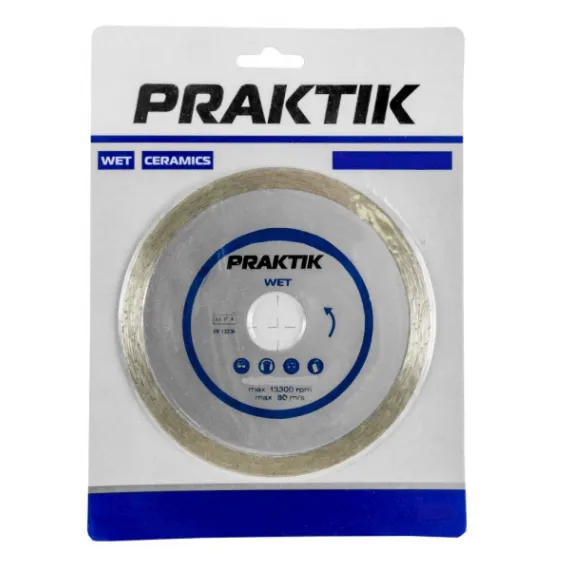 Gyémántvágó Praktik vizes-kerámia 200x22,2/ p267