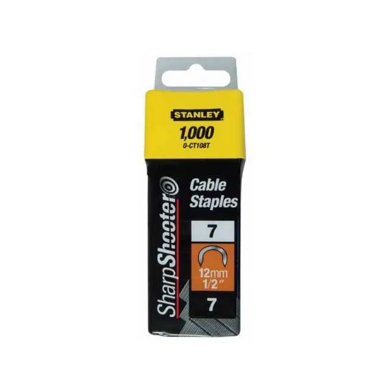Kábeltűzőkapocs st 1-ct108t 12 mm/1/2"/1000 db