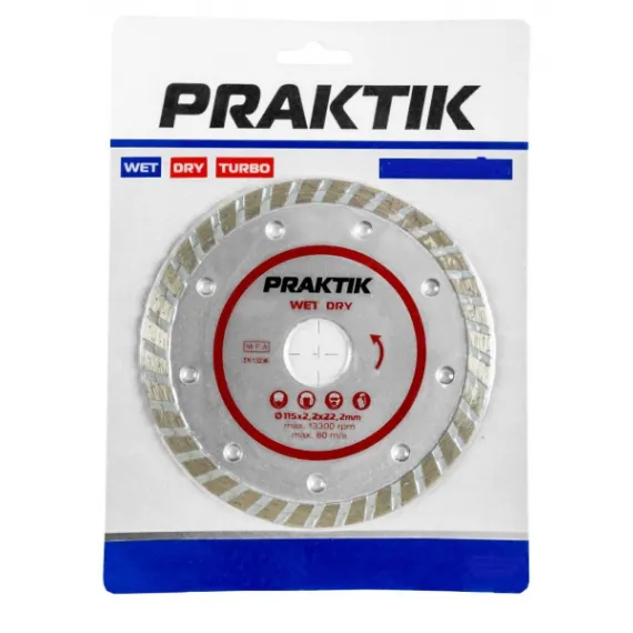 Gyémántvágó Praktik 230mm turbo/ p272