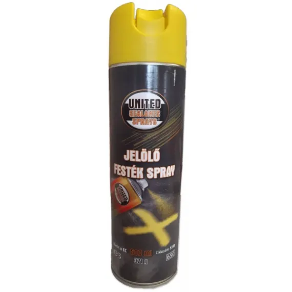 Jelölő spray 500 ml sárga