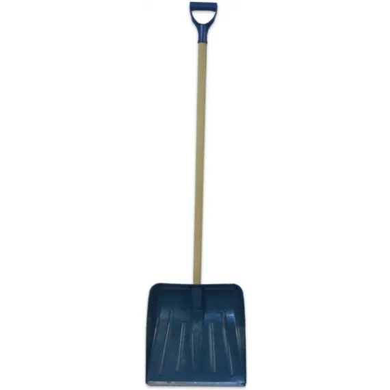 Hólapát műanyag 40 cm /nyéllel, d- fogantyúval/ élvédős színes