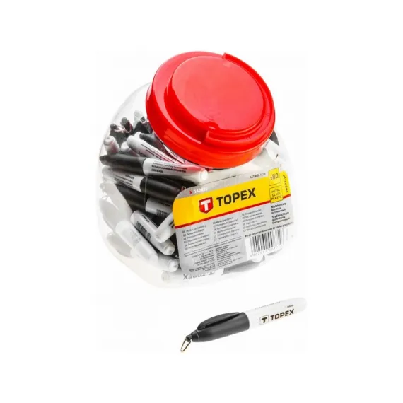 Jelölőfilc Topex 14a895 mini tartós (80 db/doboz)