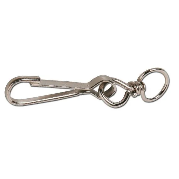 Karabíner lapos 60 mm /10db