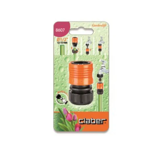 Gyorscsatlakozó Claber 8607 1/2" blister