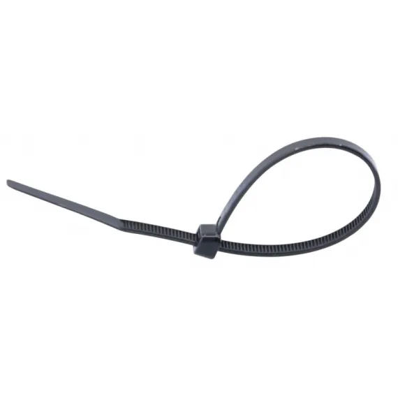 Kábelkötegelő tracon 3,6x290 mm/100 db fekete
