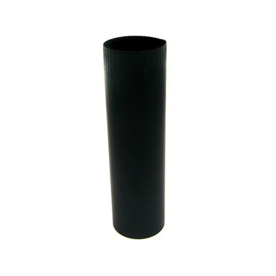 Kályhacső fekete 130/80 cm