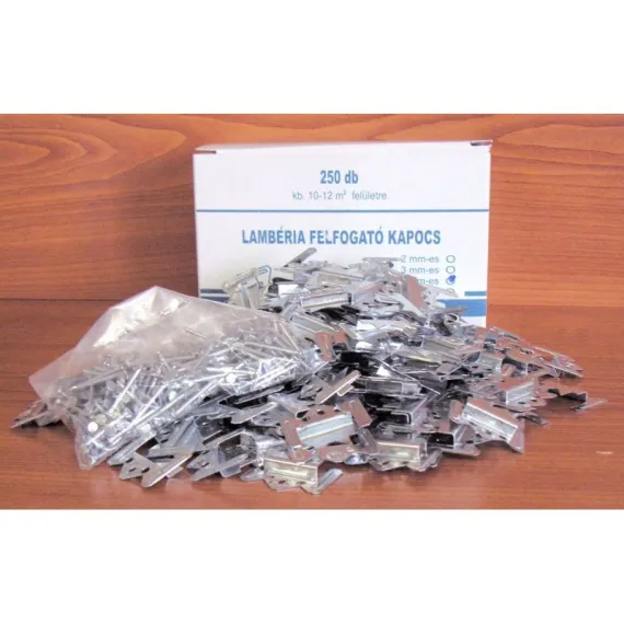 Lambériakapocs+szeg 4 mm/250 db