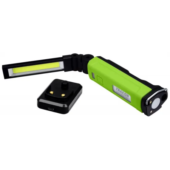 Kézi lámpa led akkumulátoros ip44 3 h, 2000 mah, 600/200lm tracon