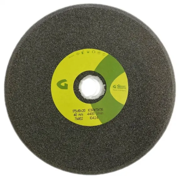 Köszörűkorong 175x10x20 szürke