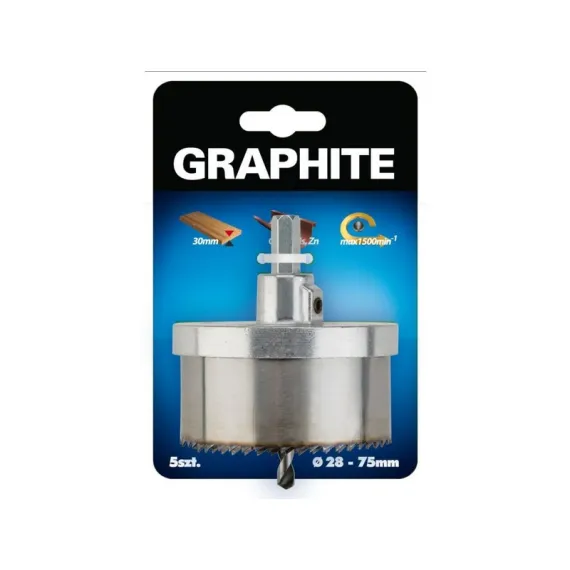 Körkivágó készlet Graphite 57h957 1,2" 5r