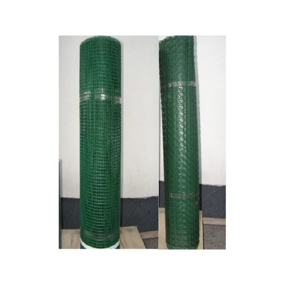 Kertirács műanyag 1 fm 10x10 mm/25 m zöld