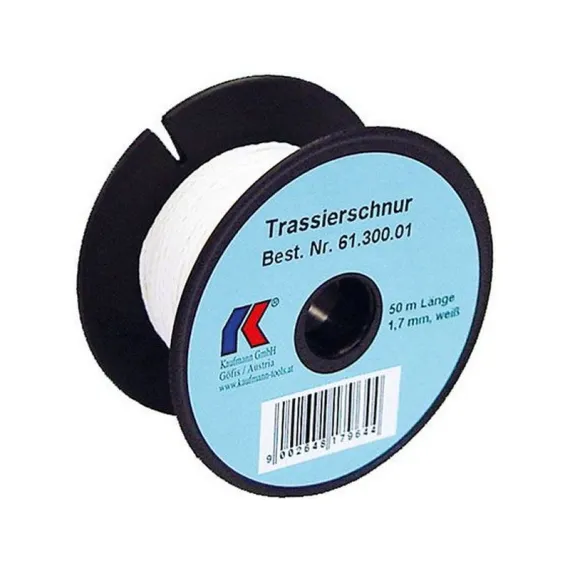 Kőműveszsinór önfeszítő 1,5/ 50 m 6130001 fehér