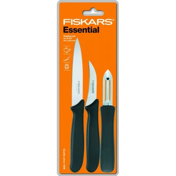 Kés Fiskars 200716 hámozó készlet essential