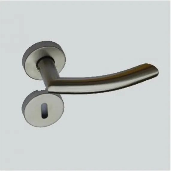 Kilincs garnitúra rozettás gina inox ciilinderes 707252