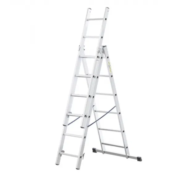 Létra alu többfunkciós 3x 6 basic drabest