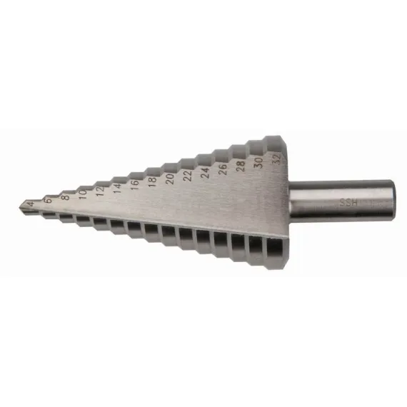 Lépcsős fúrószár Graphite 57h739 4-22 mm