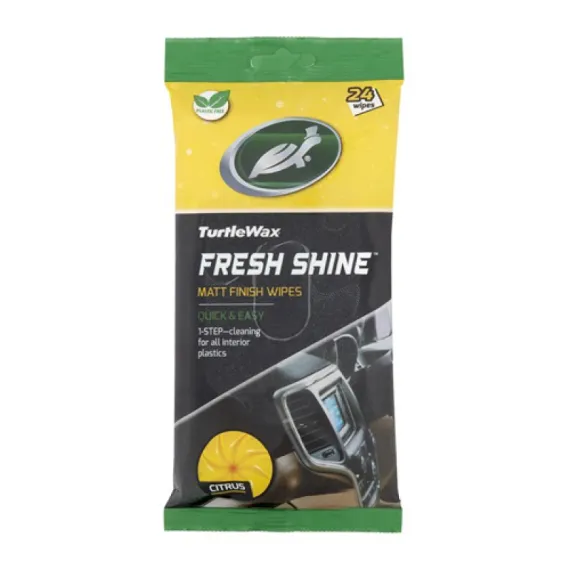 Műszerfalápoló kendő matt 24 db / tasak turtle wax