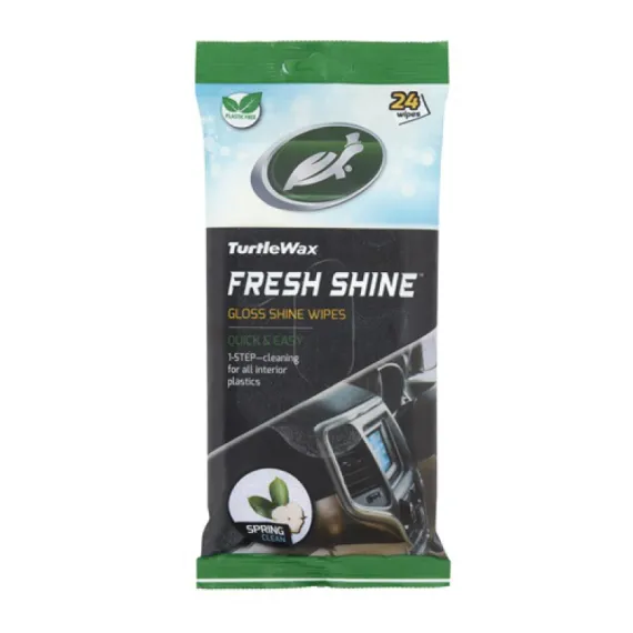 Műszerfalápoló kendő fényes 24 db /tasak turtle wax