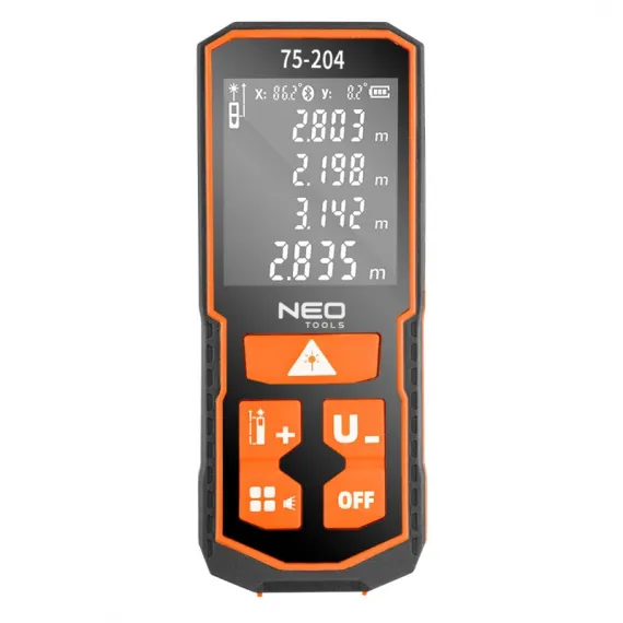 Lézeres távolságmérő Neo 75-204, 60m, ip54