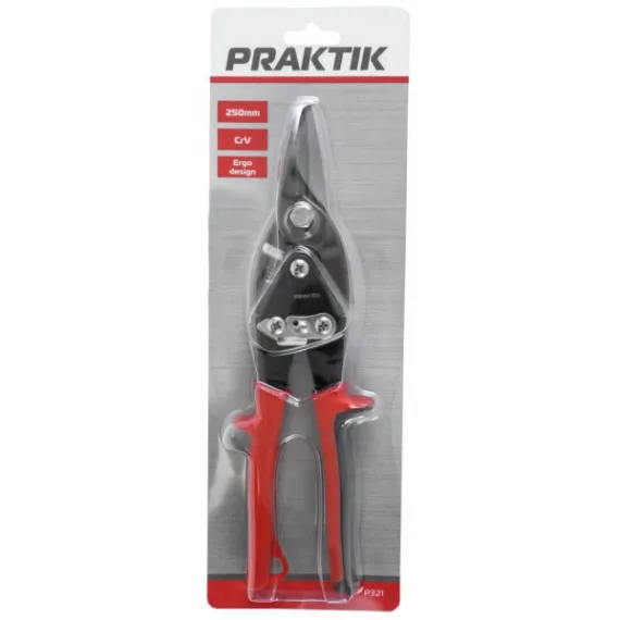 Lemezolló Praktik 250 mm át egy./ p321