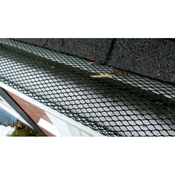 Lombfogóháló ereszcsatornára 6m/16cm 16 kapocs, 256837