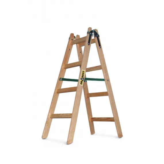Létra fa háztartási prémium 2x4 drabest