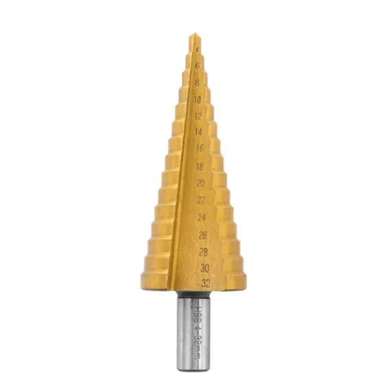Lépcsős fúrószár Praktik 4-32 mm/ p722