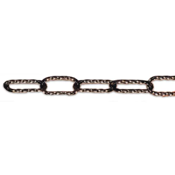 Lánc sila díszlánc dobon twisted bronz 3,8 mm /20m