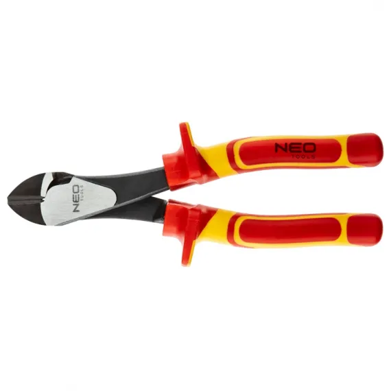 Oldalcsípőfogó Neo 01-231, nagyfejű, 180 mm, crv, 1000v, szig.