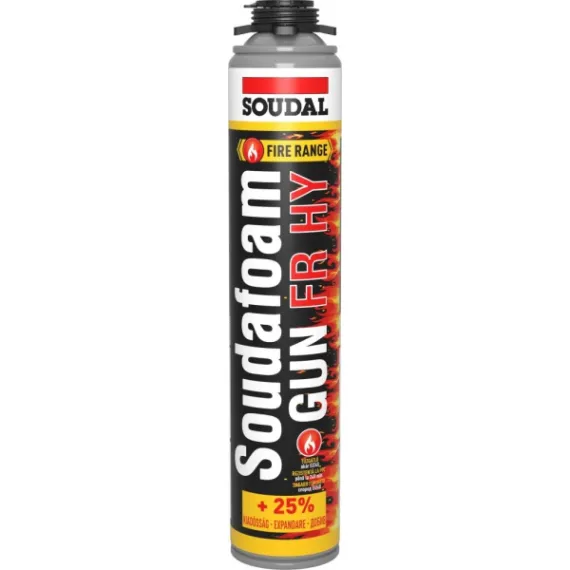 Pisztolyhab 750ml soudal tűzgátló