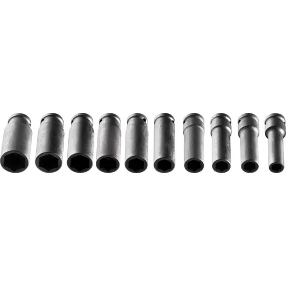 Pneumatikus dugókulcs készlet Neo 12-107 1/2" 10 r hosszú 10-24 mm cr-mo/gépi