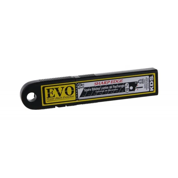 Pvc penge 16016 18 mm japán acél fekete 10db-os csomag