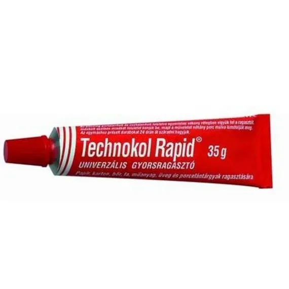 Ragasztó technokol rapid 35 gr piros