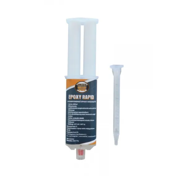 Ragasztó epoxy rapid 25 ml 2 komponensű