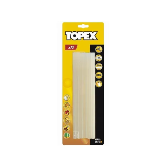 Ragasztópatron Topex 42e113 300g 12db