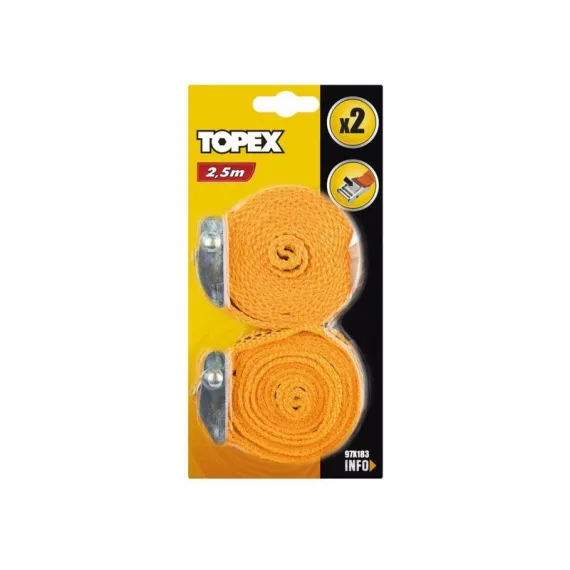Rakományrögzítő Topex 97x183 2,5 m/2db