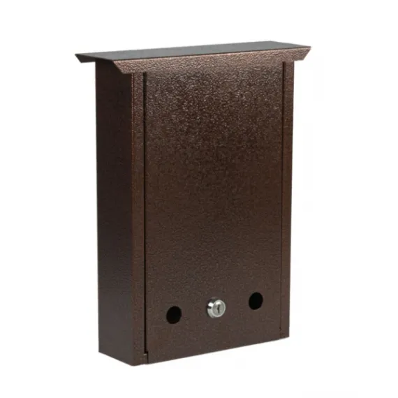 Postaláda álló kültéri zárható bronz 6 21x32 cm róma