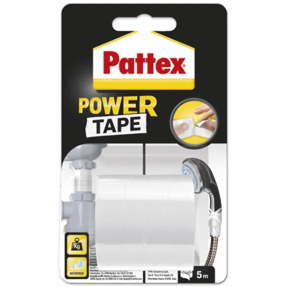 Ragasztószalag power tape fehér 5 m 1667248 2848976