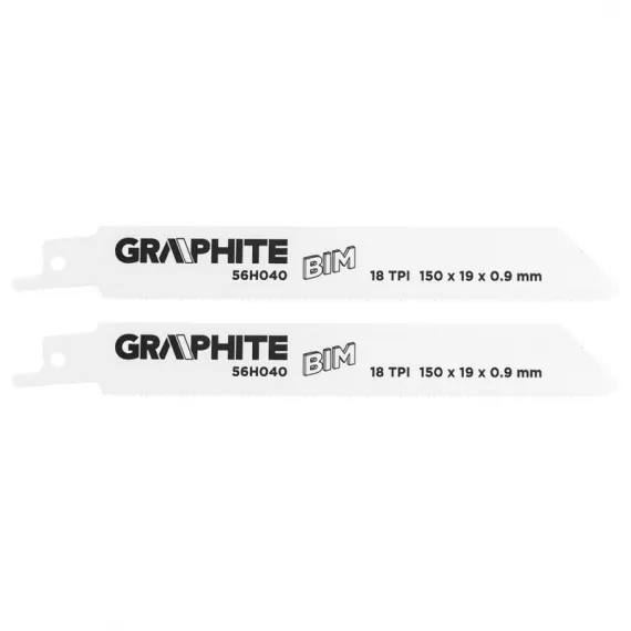 Orrfűrészlap Graphite 56h040 150x19x0,9mm/2db