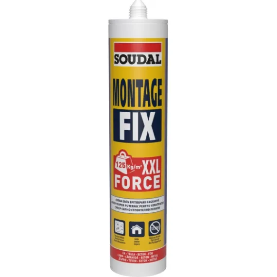 Ragasztó montage fix oldószermentes 280 ml soudal