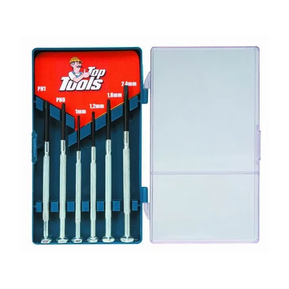 Óráscsavarhúzó készlet Top Tools 39d193 6 r