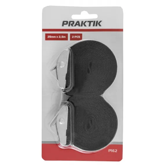Rakományrögzítő Praktik 25mm, 2,5 m/2db/ p162
