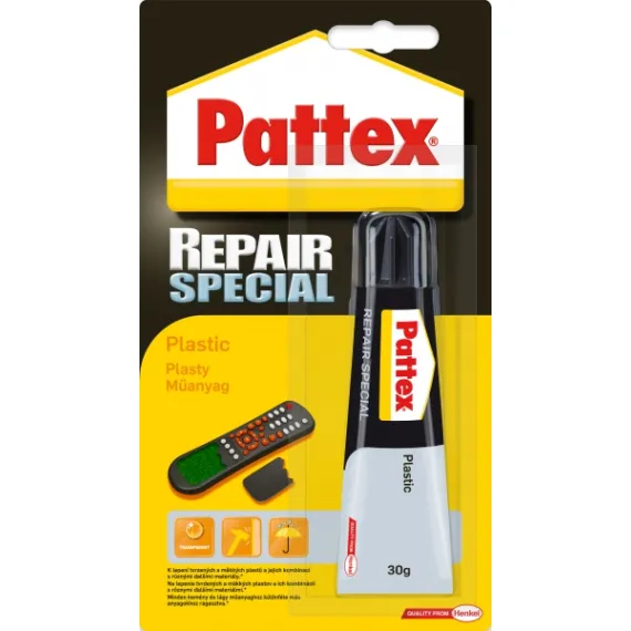 Ragasztó pattex repair special műanyag 30 gr