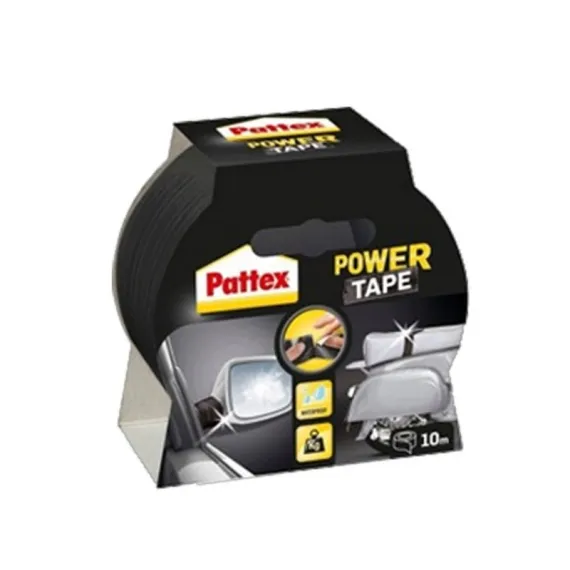 Ragasztószalag power tape fekete 10 m 1677378