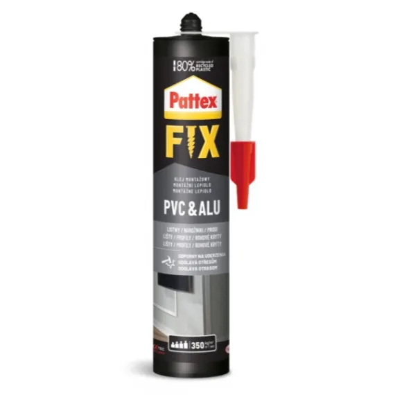 Ragasztó pattex fix pvc & alumínium 440 gr