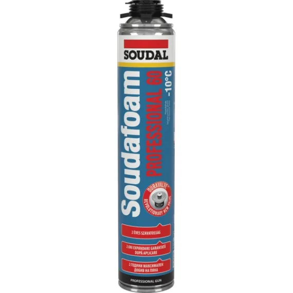 Pisztolyhab 750 ml soudal téli -10 fokig