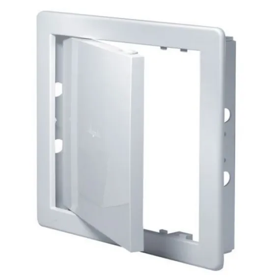 Szerelő ajtó műanyag d 150x150 fehér
