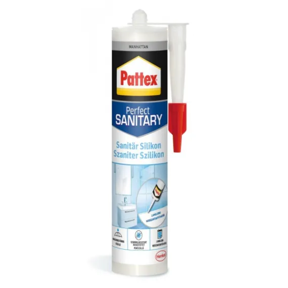 Szilikon pattex szaniter 280 ml manhattan