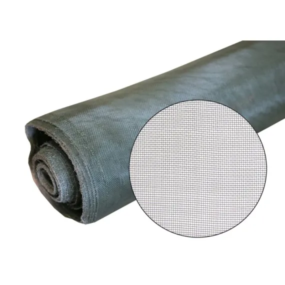 Szúnyogháló fém 100 cm/30 m zöld