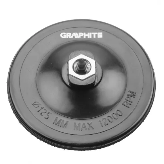 Rugalmas csiszolótányér Graphite 55h825 125mm